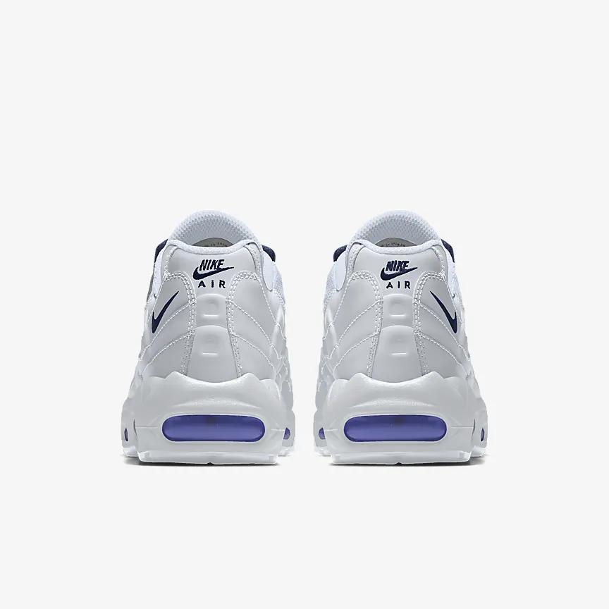 Giày Nike Air Max 95 By You Nữ Trắng Xanh